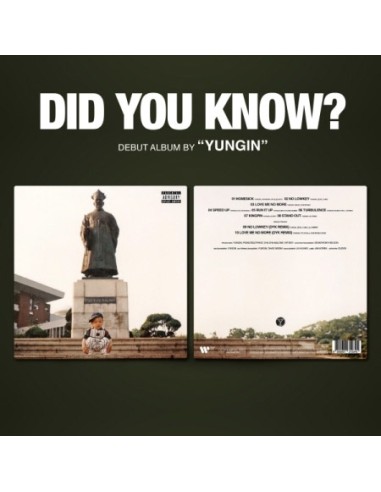 [LP] YUNGIN Debut Album - Did You Know? Part 1 LP