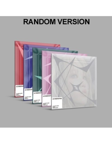 [COMPACT] LE SSERAFIM 4th Mini Album - CRAZY (Random Ver.) CD