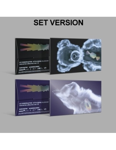 [Smart Album][SET] LE SSERAFIM 4th Mini Album - CRAZY (SET Ver.) 2Weverse Albums ver.