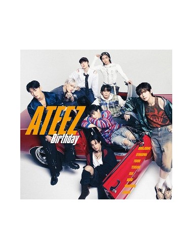 [Japanese Edition] ATEEZ Single Album - Birthday (Standard) CD