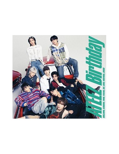 [Japanese Edition] ATEEZ Single Album - Birthday (Limited B) CD