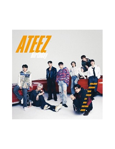 [Japanese Edition] ATEEZ Single Album - Birthday (Flash Price) CD