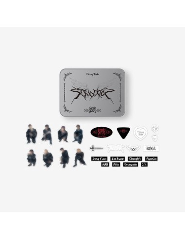 [Pre Order] STRAY KIDS dominATE SEOUL Goods - TIN CASE REUSABLE STICKER PACK