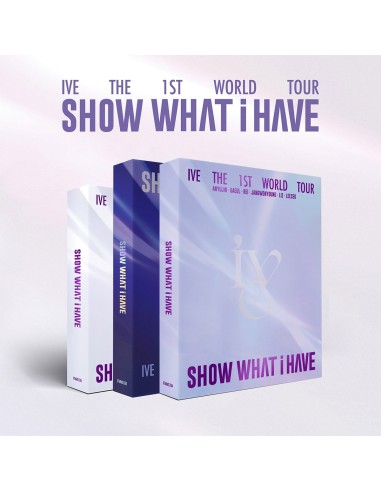 [SET] IVE THE 1ST WORLD TOUR [SHOW WHAT I HAVE] KIT + DVD + Blu-ray