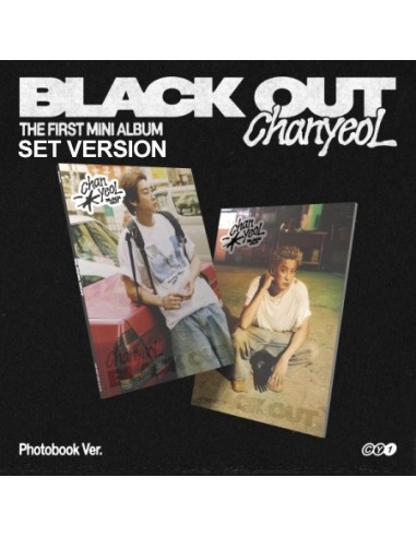 [Photobook][SET] CHANYEOL 1st Mini Album - Black Out (SET Ver.) 2CD