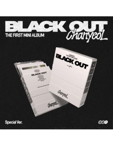 [Special] CHANYEOL 1st Mini Album - Black Out CD