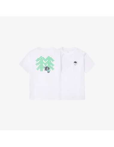 [2nd Pre Order] BTS Wootteo X KOLON SPORT Goods - Graphic Short sleeve T-shirts (White)