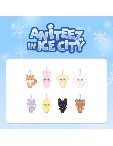 [2nd Pre Order] ATEEZ ANITEEZ IN ICE CITY Goods - PLUSH KEYRING