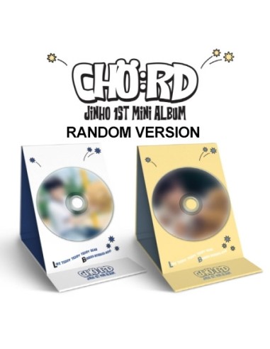 JINHO 1st Mini Album - CHO:RD (Random Ver.) CD + Poster