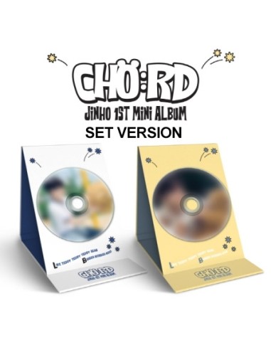 [SET] JINHO 1st Mini Album - CHO:RD (SET Ver.) 2CD + 2Poster