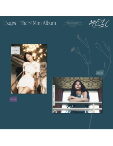 Tzuyu 1st Mini Album - abouTZU (Random Ver.) CD + Poster