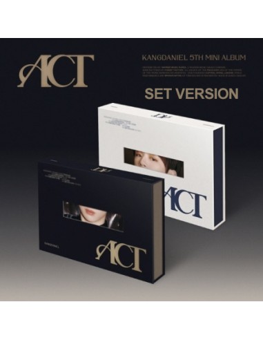 [SET] KANG DANIEL 5th Mini Album - ACT (SET Ver.) 2CD