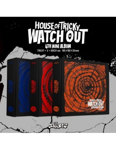 [SET] xikers 4th Mini Album - HOUSE OF TRICKY : WATCH OUT (SET Ver.) 3CD