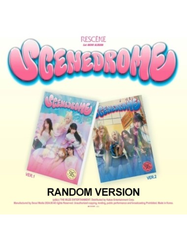 RESCENE 1st Mini Album - SCENEDROME (Random Ver.) CD