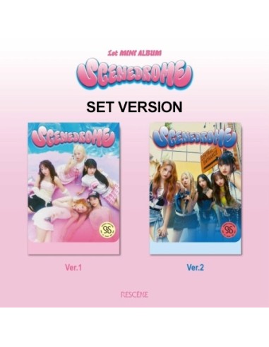 [Smart Album][SET] RESCENE 1st Mini Album - SCENEDROME (SET Ver.) 2PLVE