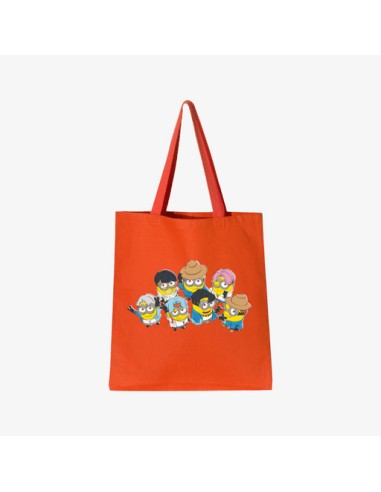 [Pre Order] BTS x DM4 Goods - HEART OUTLINE GROUP TOTE BAG