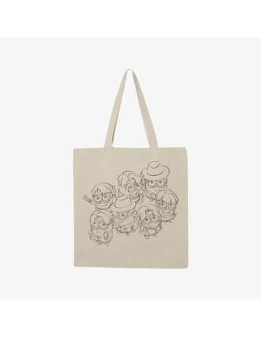 [Pre Order] BTS x DM4 Goods - OUTLINE GROUP TOTE BAG