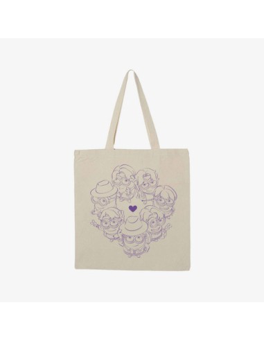 [Pre Order] BTS x DM4 Goods - GROUP HEART TOTE BAG