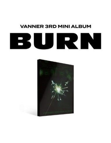 VANNER 3rd Mini Album - BURN (Sparkle Ver.) CD