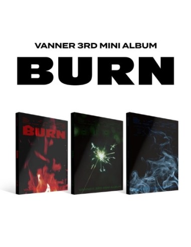 [SET] VANNER 3rd Mini Album - BURN (SET Ver.) 3CD