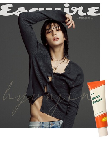 Magazine Esquire 2024-10 Type.A Stray Kids HYUN JIN with Pre Order Benefit