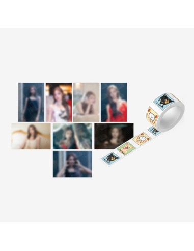 [Pre Order] TZUYU abouTZU Goods - POSTCARD & MASKING TAPE SET