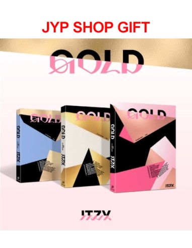 [JYP Shop Gift][STANDARD] ITZY Album - GOLD (RANDOM VER.) CD