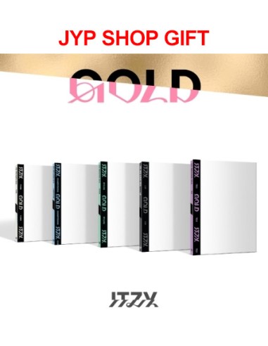 [JYP Shop Gift][DIGIPACK] ITZY Album - GOLD (RANDOM VER.) CD