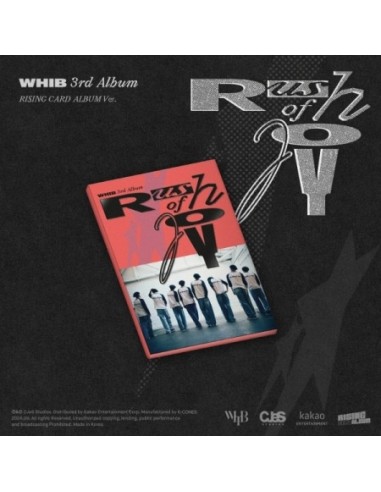 [Smart Album] WHIB 3rd Single Album - Rush of Joy (RISING Ver.) CD