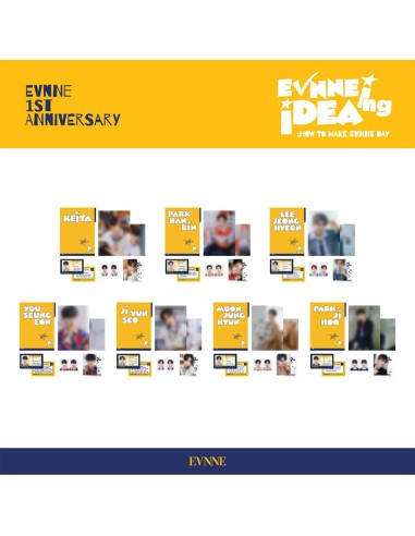 [Pre Order] EVNNE EVNNEing iDEA : HOW TO MAKE EVNNE DAY Goods - PROFILE SET