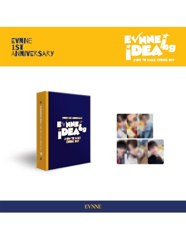 [Pre Order] EVNNE EVNNEing iDEA : HOW TO MAKE EVNNE DAY Goods - PHOTOCARD HARD BINDER