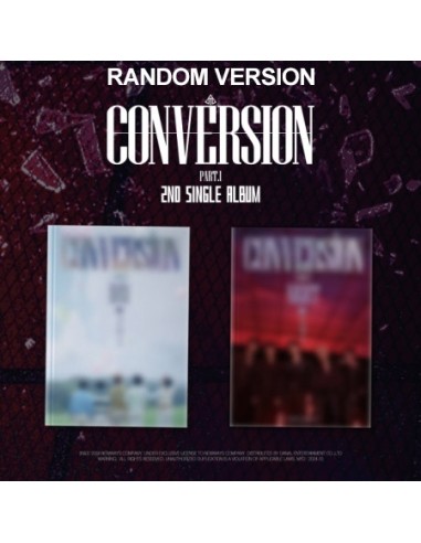 ASC2NT 2nd Single Album - Conversion Part.1 (Random Ver.) CD