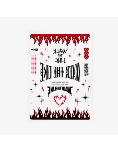 [Pre Order] ENHYPEN WALK THE LINE Goods - Tattoo Sticker