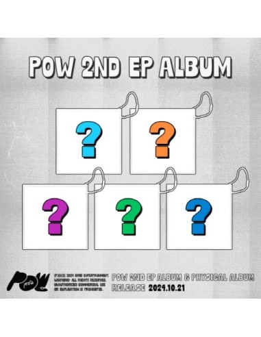 POW 2nd EP Album CD + Poster