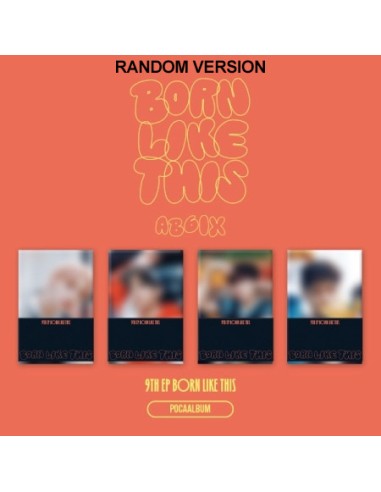 [Smart Album] AB6IX 9th EP Album - BORN LIKE THIS (Random Ver.) POCA ALBUM