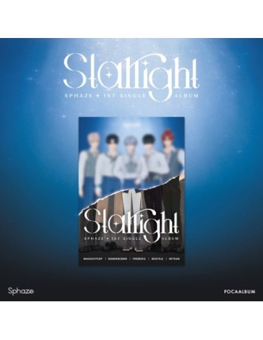 [Smart Album] Sphaze 1st Single Album - Starlight POCA ALBUM