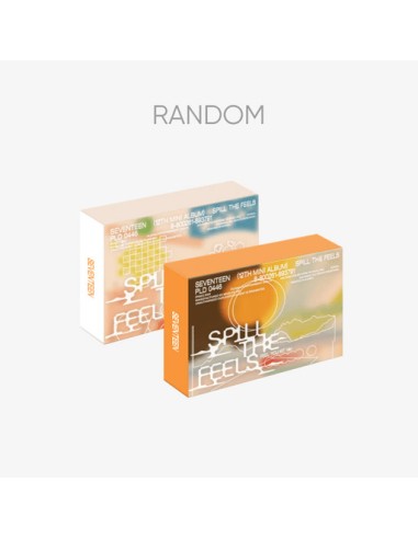 [KiT] SEVENTEEN 12th Mini Album - SPILL THE FEELS (Random Ver.) KiT Ver.