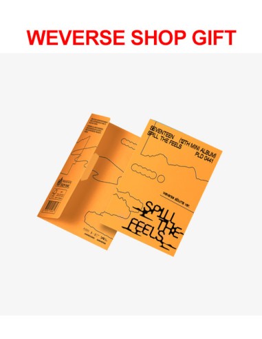 [Weverse Shop Gift][Smart Album] SEVENTEEN 12th Mini Album - SPILL THE FEELS Weverse Albums ver.