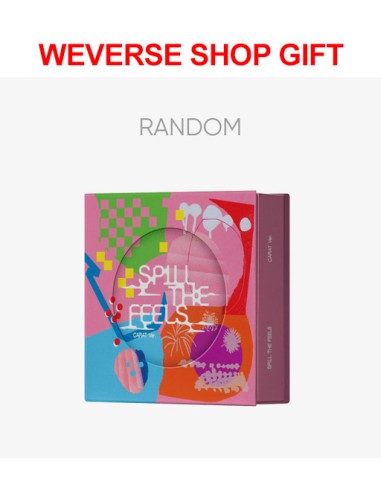 [Weverse Shop Gift][CARAT] SEVENTEEN 12th Mini Album - SPILL THE FEELS (Random Ver.) CD