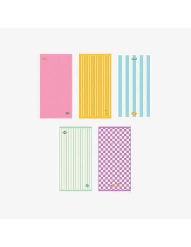 [Pre Order] BTS Super Original Goods - Facial Towel 5p set (Mix)