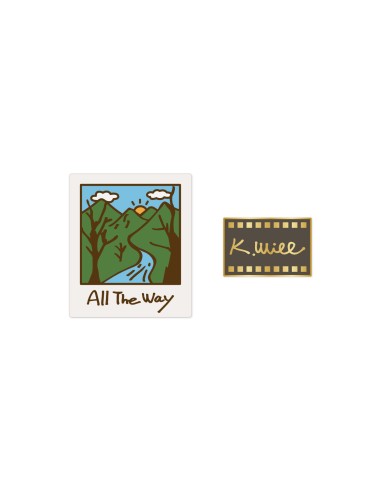 [Pre Order] K.WILL All The Way Goods - Wappen+Badge Set