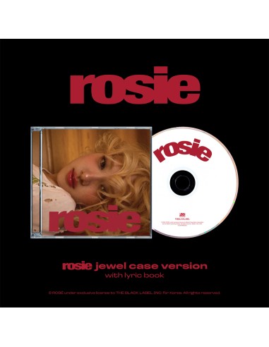 [Jewel] ROSÉ 1st Studio Album - rosie CD