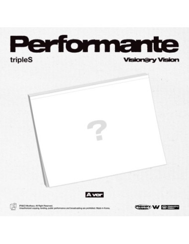 tripleS Album - Visionary Vision (Performante)(A ver.) CD