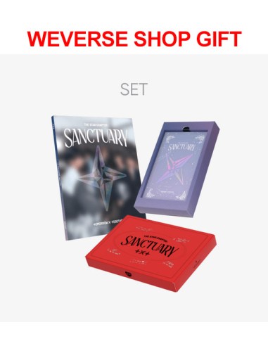 [Weverse Shop Gift][SET] TXT Album - The Star Chapter: SANCTUARY (SET Ver.) 3CD