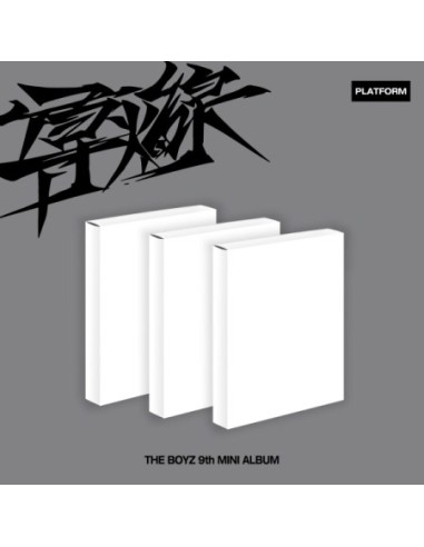 [Smart Album][SET] THE BOYZ 9th Mini Album - 導火線 (SET Ver.) 3Platform Album