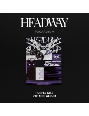 [Smart Album] PURPLE KISS 7th Mini Album - HEADWAY POCA ALBUM