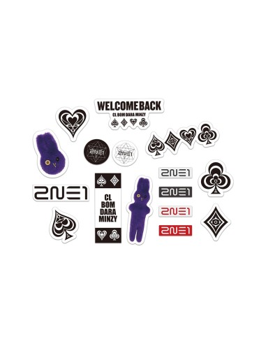 2NE1 WELCOMEBACK Goods - REMOVABLE STICKER PACK