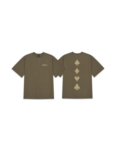 2NE1 WELCOMEBACK Goods - GRAPHIC T-SHIRT_KHAKI