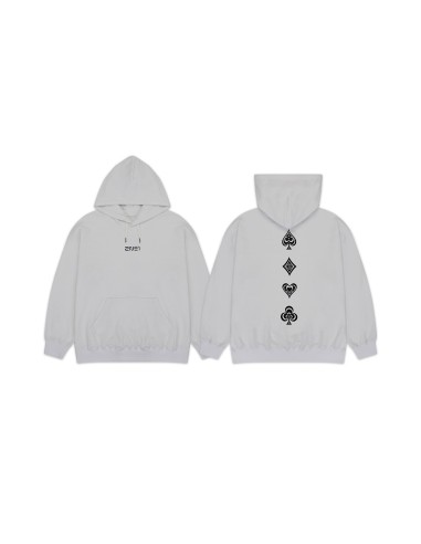 2NE1 WELCOMEBACK Goods - GRAPHIC HOODIE_GREY