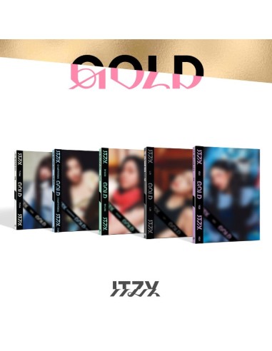 [DIGIPACK] ITZY Album - GOLD (RANDOM VER.) CD